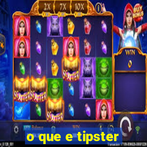 o que e tipster